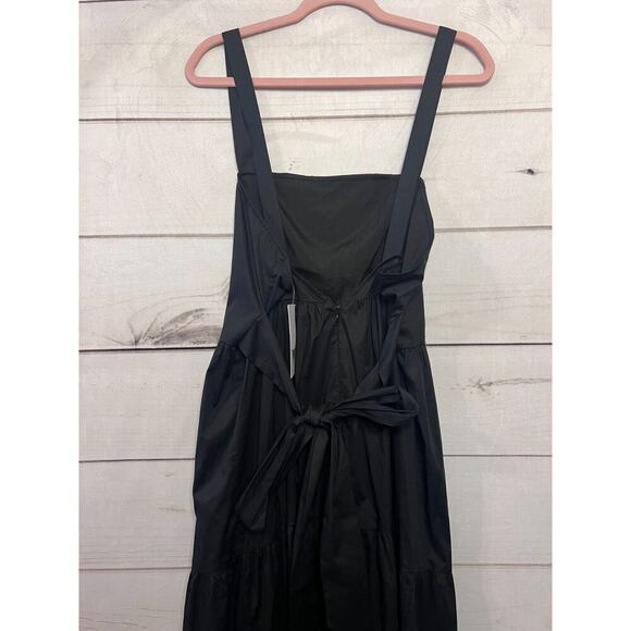 NWT JustFab Black Maxi Dress Easy Flirty Size XL - Picture 3 of 4